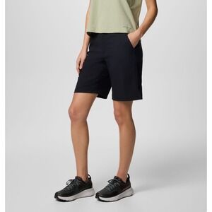 Columbia Womens Black Walking Shorts‎ Outdoor Hiking Athletic Activewear
